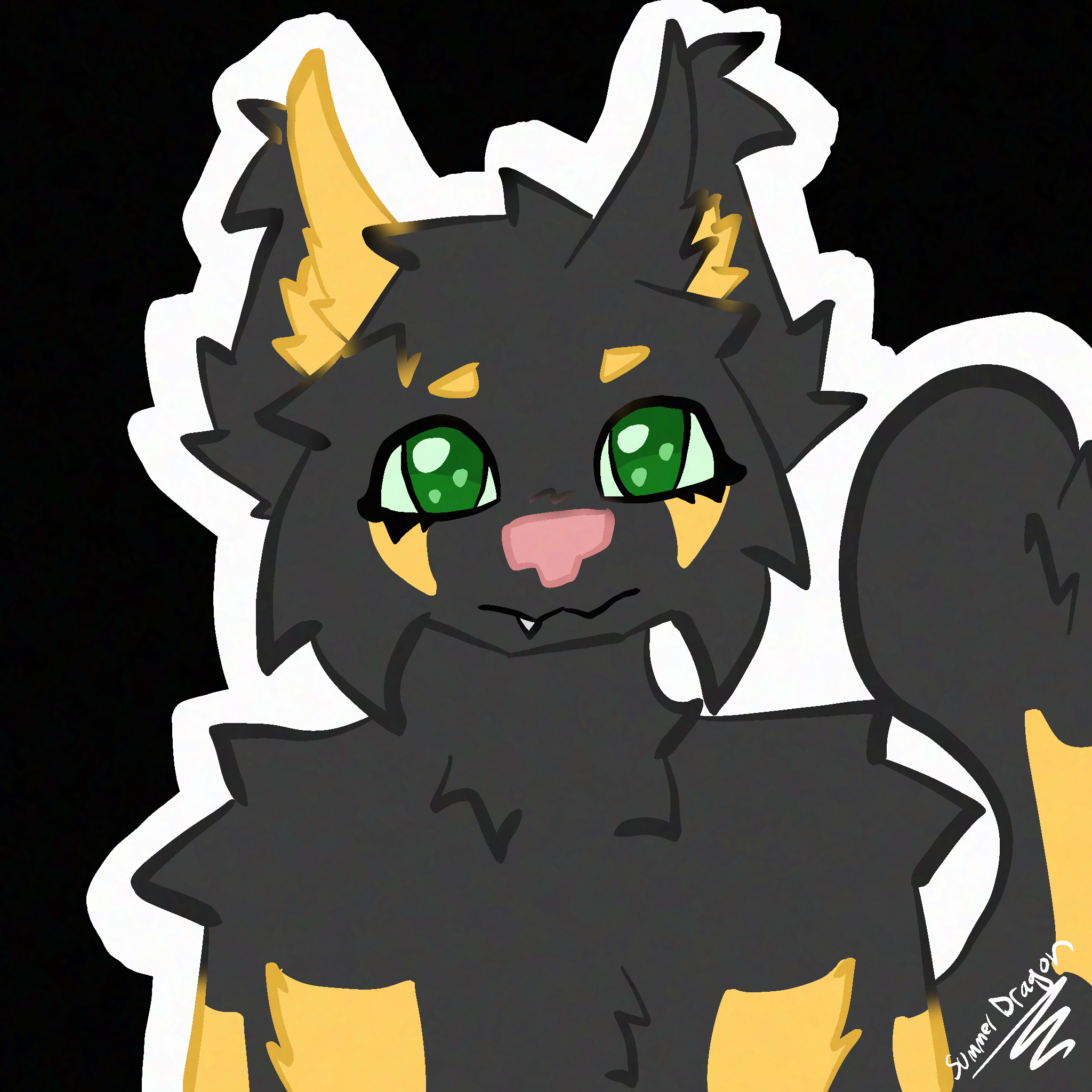 Art of an anthro big cat